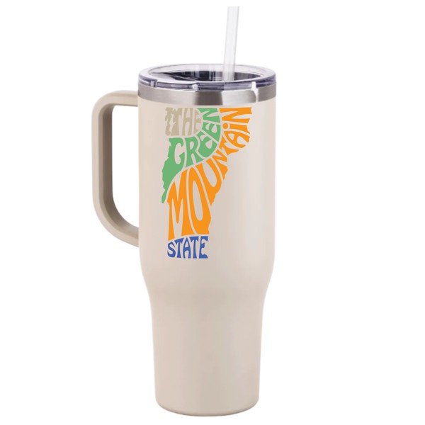 vermont tumbler with handle, stanley dupe