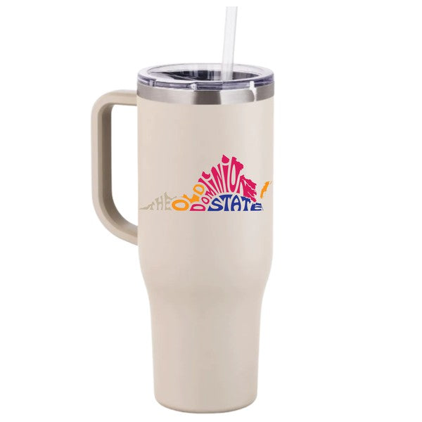 virginia tumbler with handle, stanley dupe