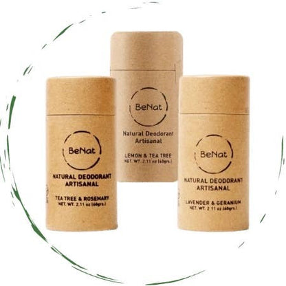 All Natural, Zero-Waste Deodorants