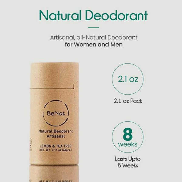 All Natural, Zero-Waste Deodorants