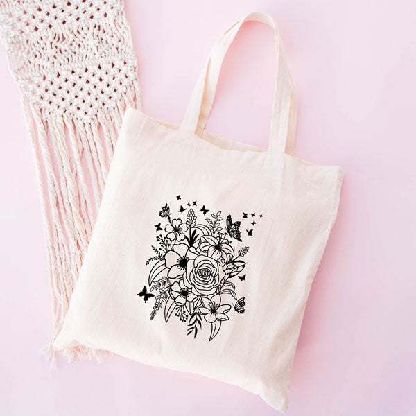 Wildflower Bouquet Tote