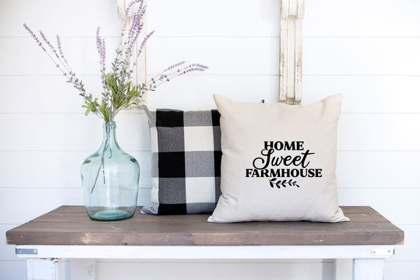 Home Sweet Farmhouse Pillow Cover