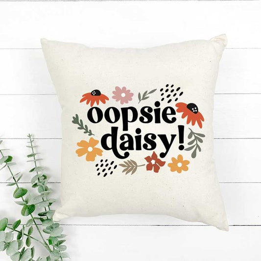 Oopsie Daisy Pillow Cover