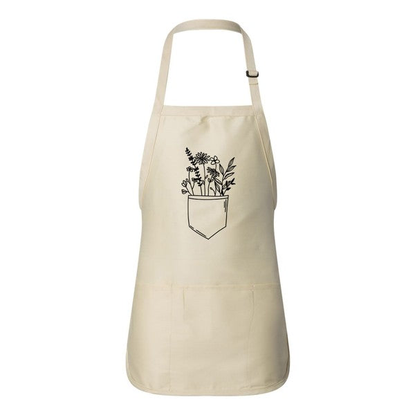 Pocket Full Of Wildflowers Mini Apron