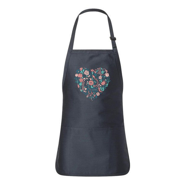 Flower Heart Apron