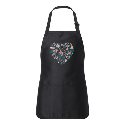 Flower Heart Apron