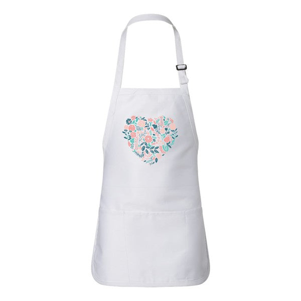 Flower Heart Apron