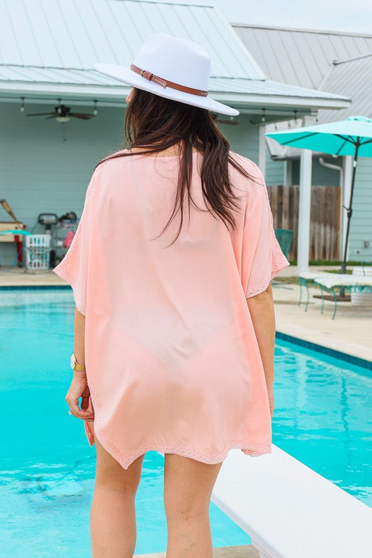 The Sandy- Chiffon Beach Cover Up