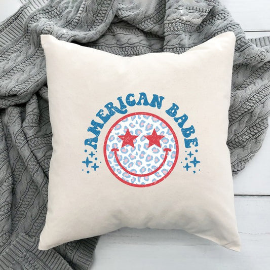 Leopard American Babe Pillow Cover
