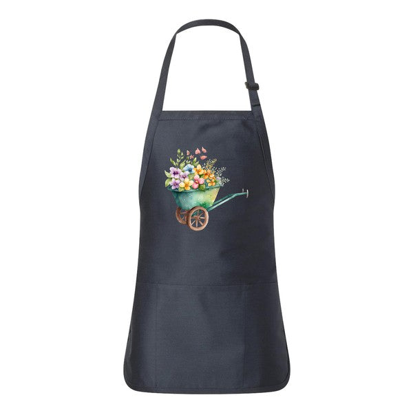 Spring Floral Wagon Apron