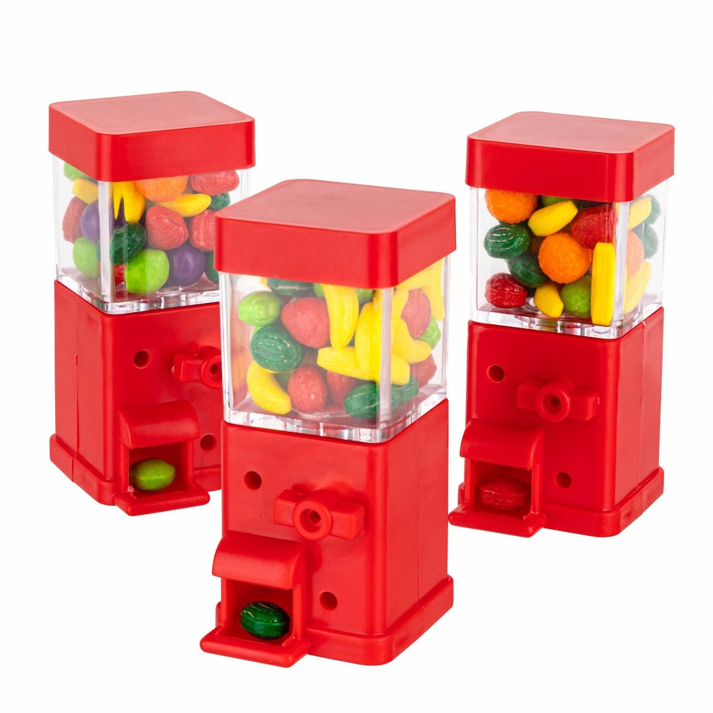 Vending Machine Shaped Acrylic Candy Boxes 12 Pack 3.46"X1.53"X1.53" by Hammont