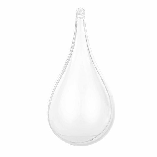 Tear Drop Shaped Acrylic Candy Boxes 24 Pack 4.34"X2.14" by Hammont