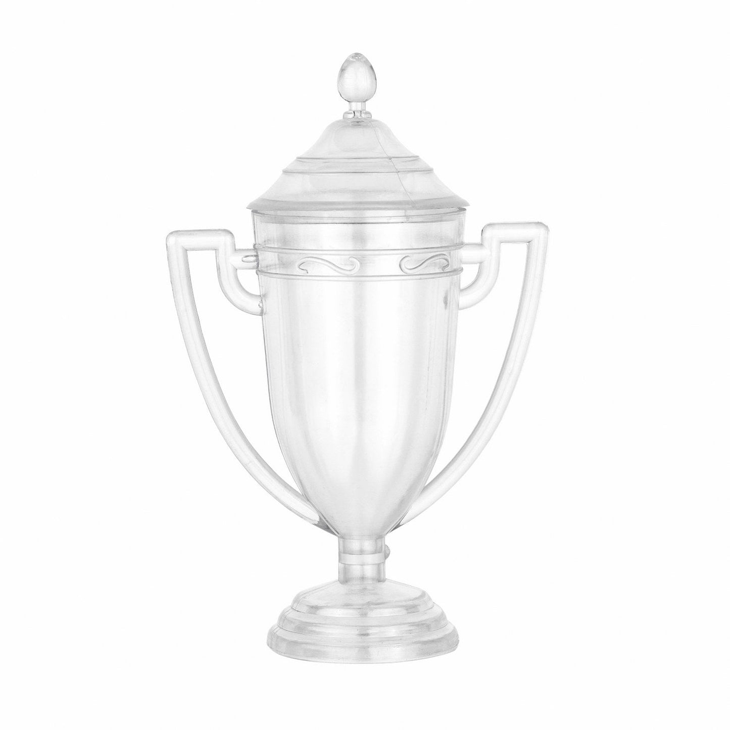 Trophy Cup Shaped Acrylic Candy Boxes 24 Pack 1.69"X3.5"X3.14" by Hammont