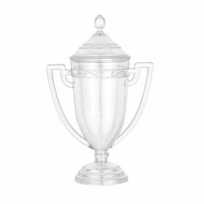 Trophy Cup Shaped Acrylic Candy Boxes 24 Pack 1.69"X3.5"X3.14" by Hammont