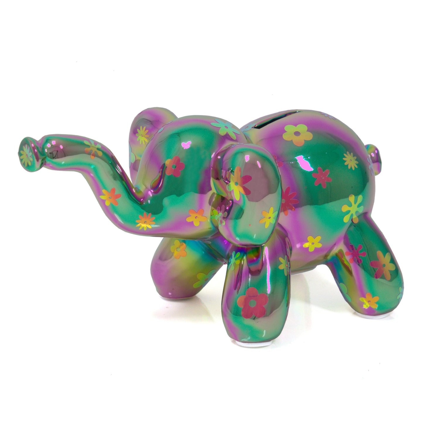 Baby Elephant Balloon Piggy Bank w/ Decorations by Made By Humans