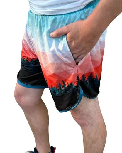 Treeline Trail Running Shorts by Colorado Threads Clothing