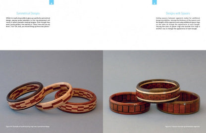 Turning Segmented Wooden Bangles on the Wood Lathe by Schiffer Publishing