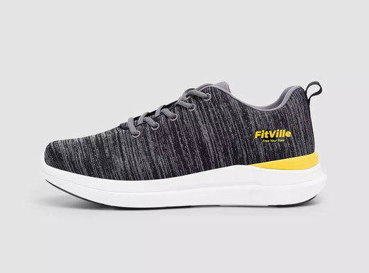 FitVille Men's ArchPower FlyWave Running Shoes V1 by FitVille