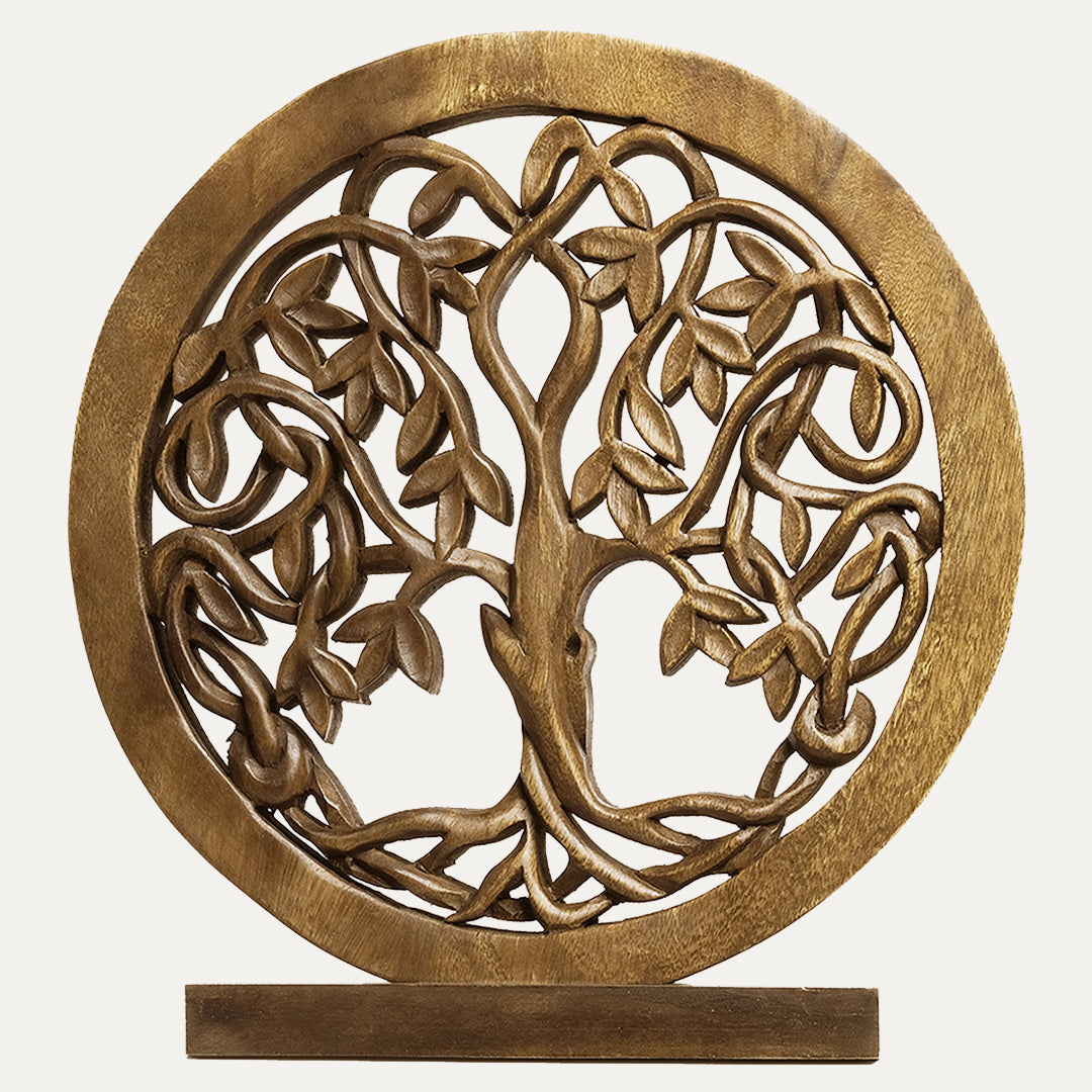 Travilah Tree of Life Wooden Sculpture - Large by Decozen