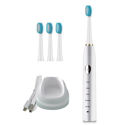 MySonic All Clear Powered Tooth Brush Set by VistaShops