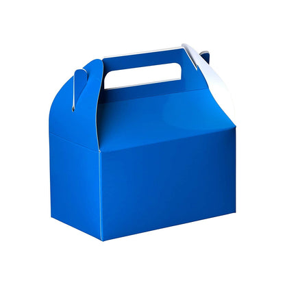 Blue Party Favors Paper Treat Boxes 20 Pack 6.25" X 3.75" X 3.5" by Hammont