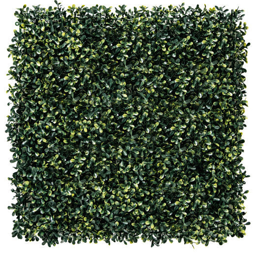 12 Pieces Artificial Peanut Leaf Hedges Panels by VYSN