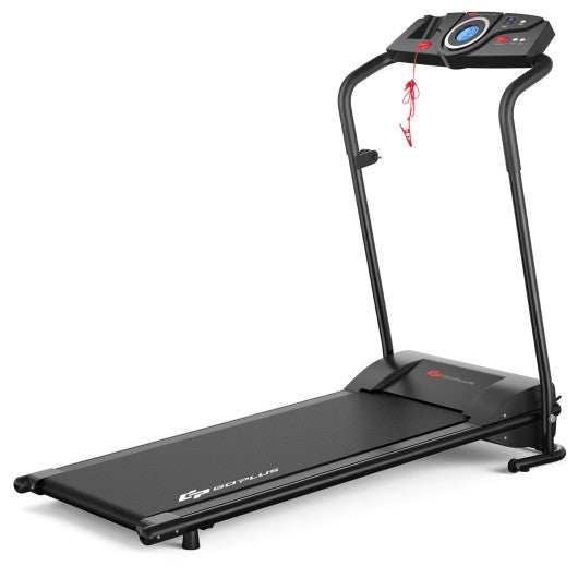 1.0 HP Electric Mobile Power Foldable Treadmill with Operation Display for Home by VYSN