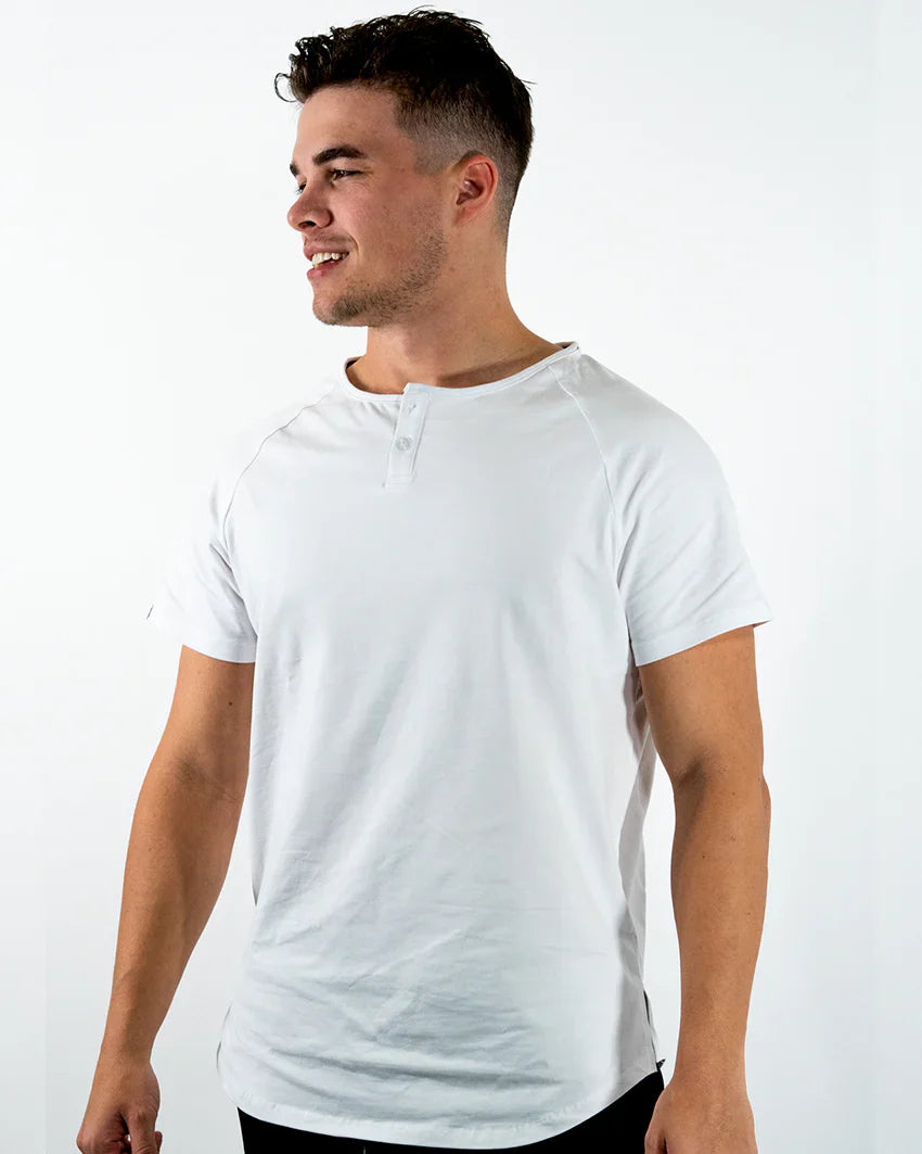 Iron Pulse Men's Timeless Henley Tee by Colorado Threads Clothing