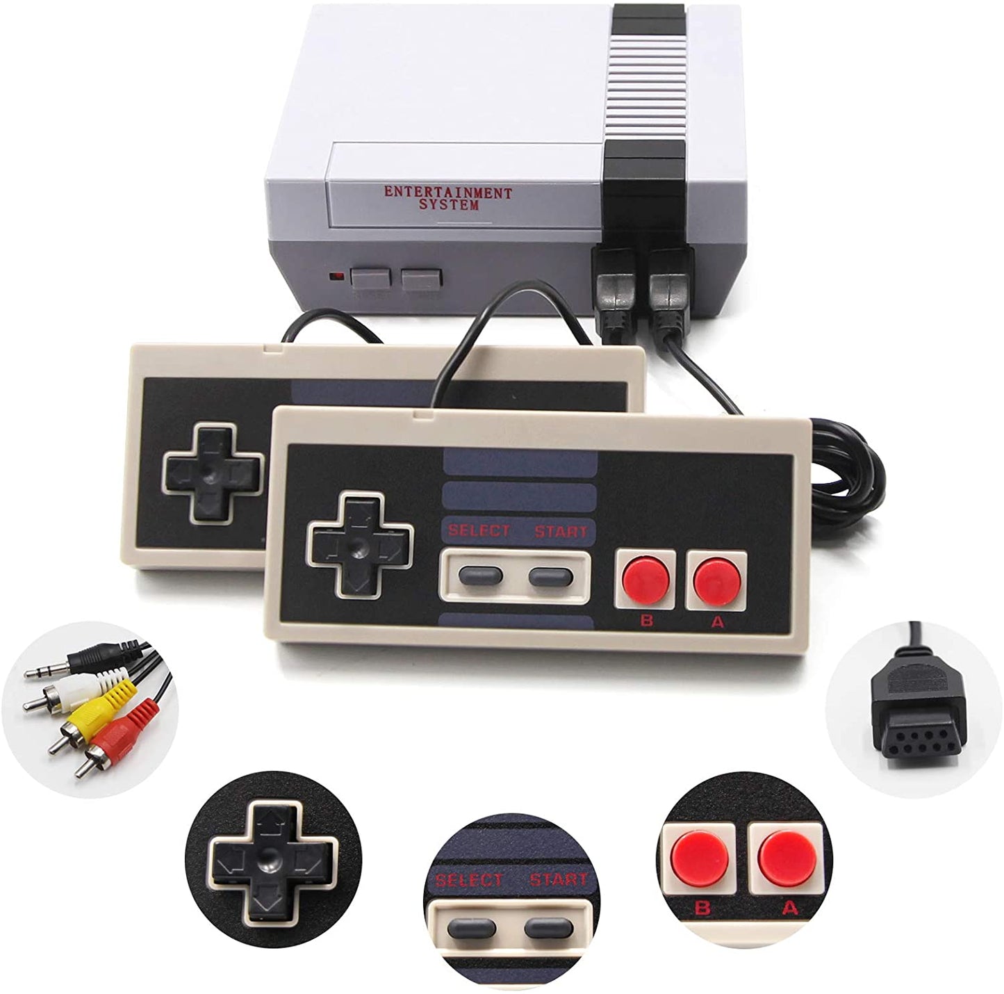 Retro Inspired Game Console 620 Games Loaded by VistaShops