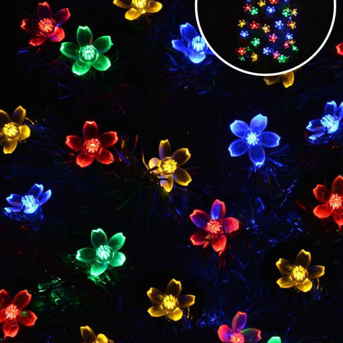 Solar Cherry Blossom Lights All Weatherproof by VistaShops