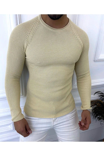 Slim Fit Knitwear Sweater by BlakWardrob