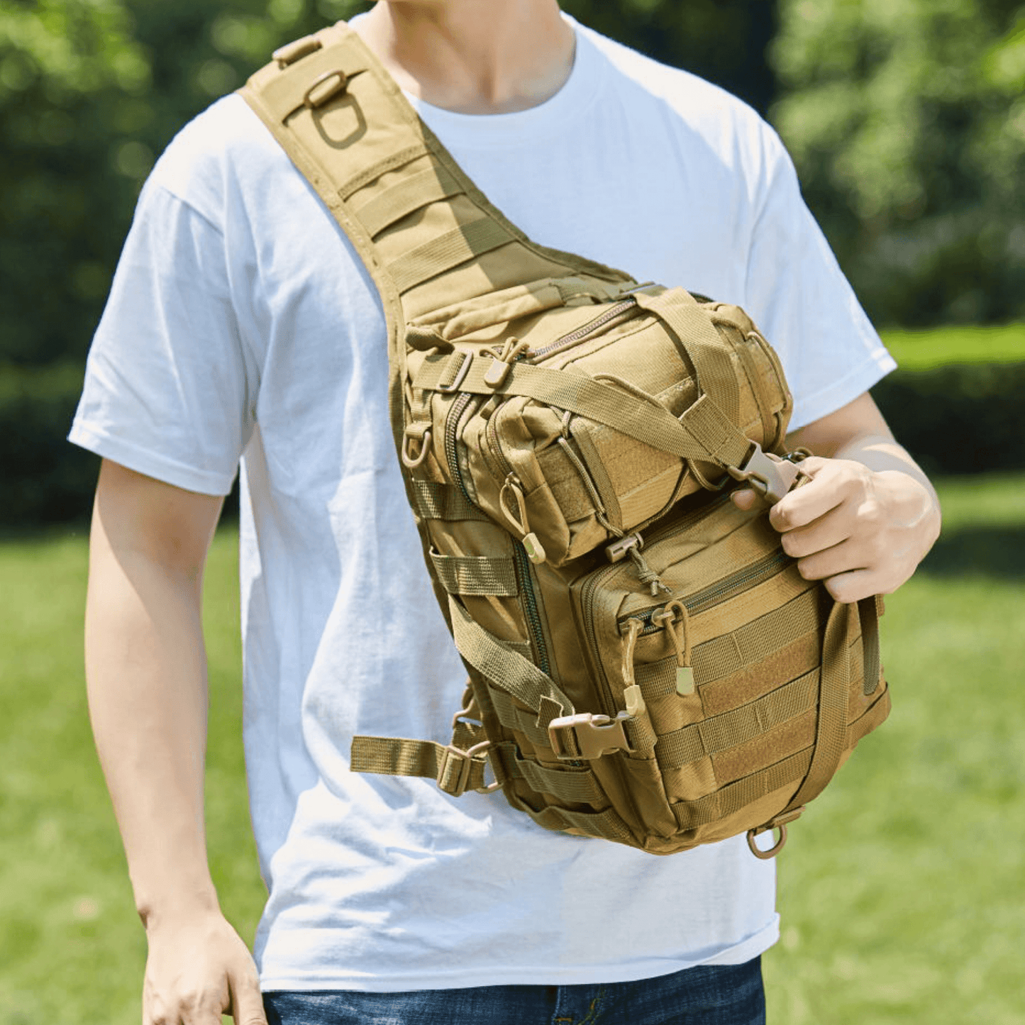 Tactical Medium Sling Range Bag by Jupiter Gear