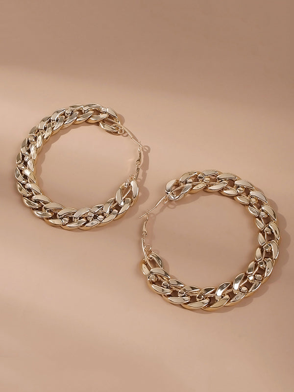 Original Cool Statement Chain Earrings by migunica