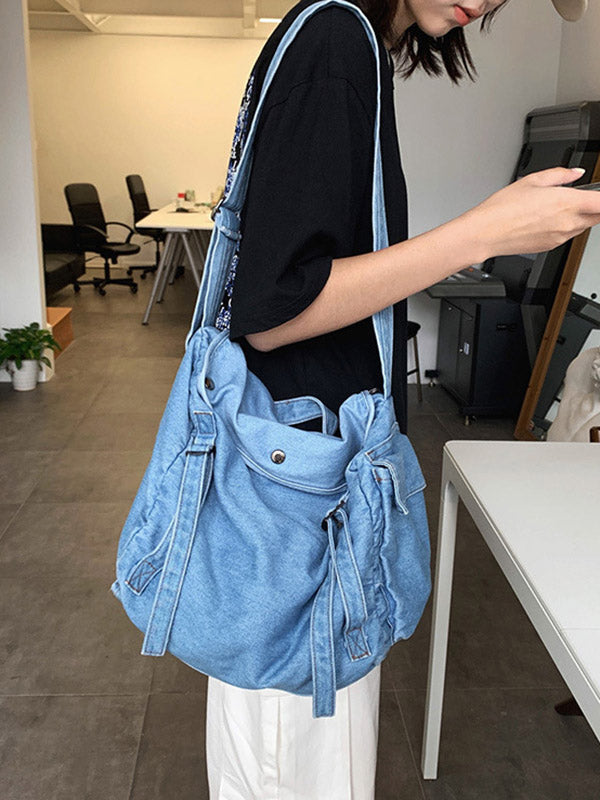 Original Cool Denim Sling Bag by migunica