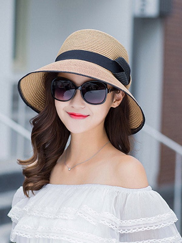 Original Bow Sun-Protection Dome Hat by migunica