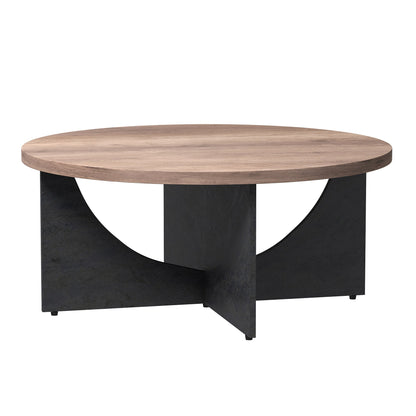 Modern Retro Round Coffee Table by Blak Hom