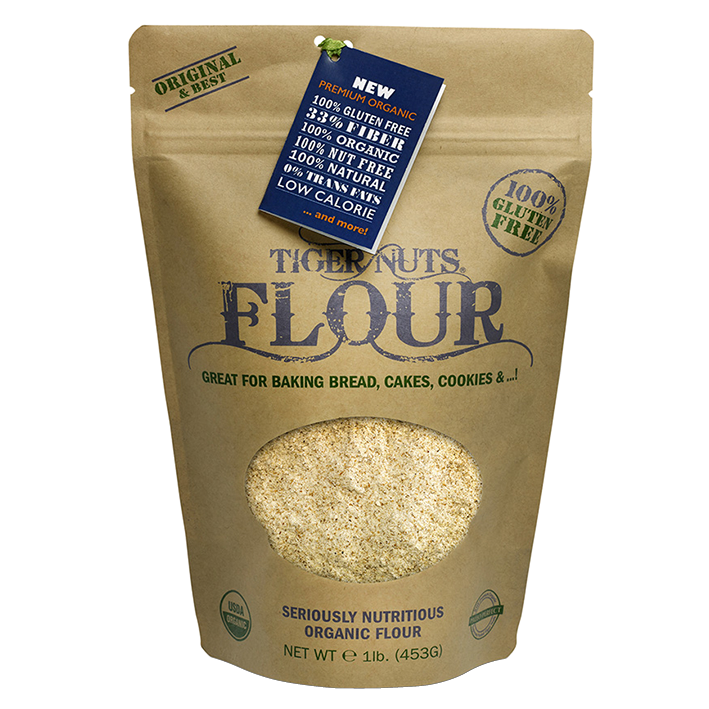 Tiger Nuts Flour in 1 lbs bag - 24 bags by Farm2Me