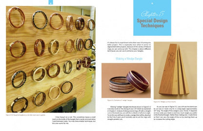 Turning Segmented Wooden Bangles on the Wood Lathe by Schiffer Publishing