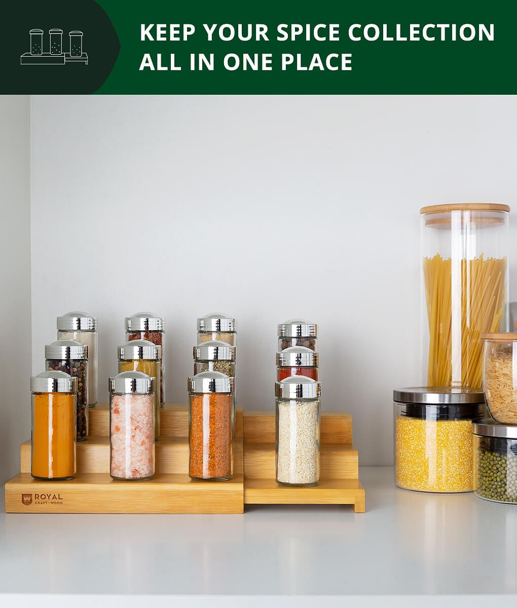 Pantry Spice Organizer by Royal Craft Wood