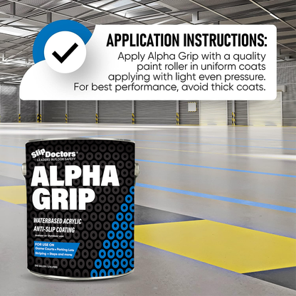 Alpha Grip Non-Slip Stripe and Athletic Court Paint by SlipDoctors