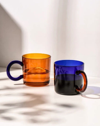 2 Pack Retro Couple Coffee Mugs Tea Cups ( $19.9 each ） by INSPECIAL HOME