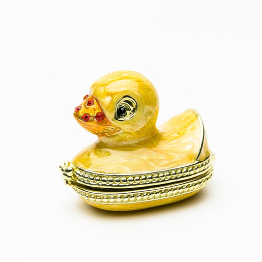 yellow bath duck by Keren Kopal