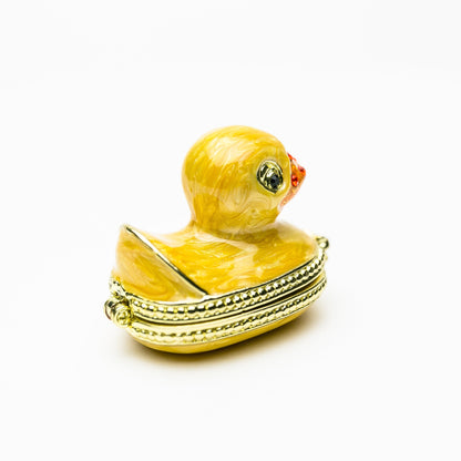 yellow bath duck by Keren Kopal