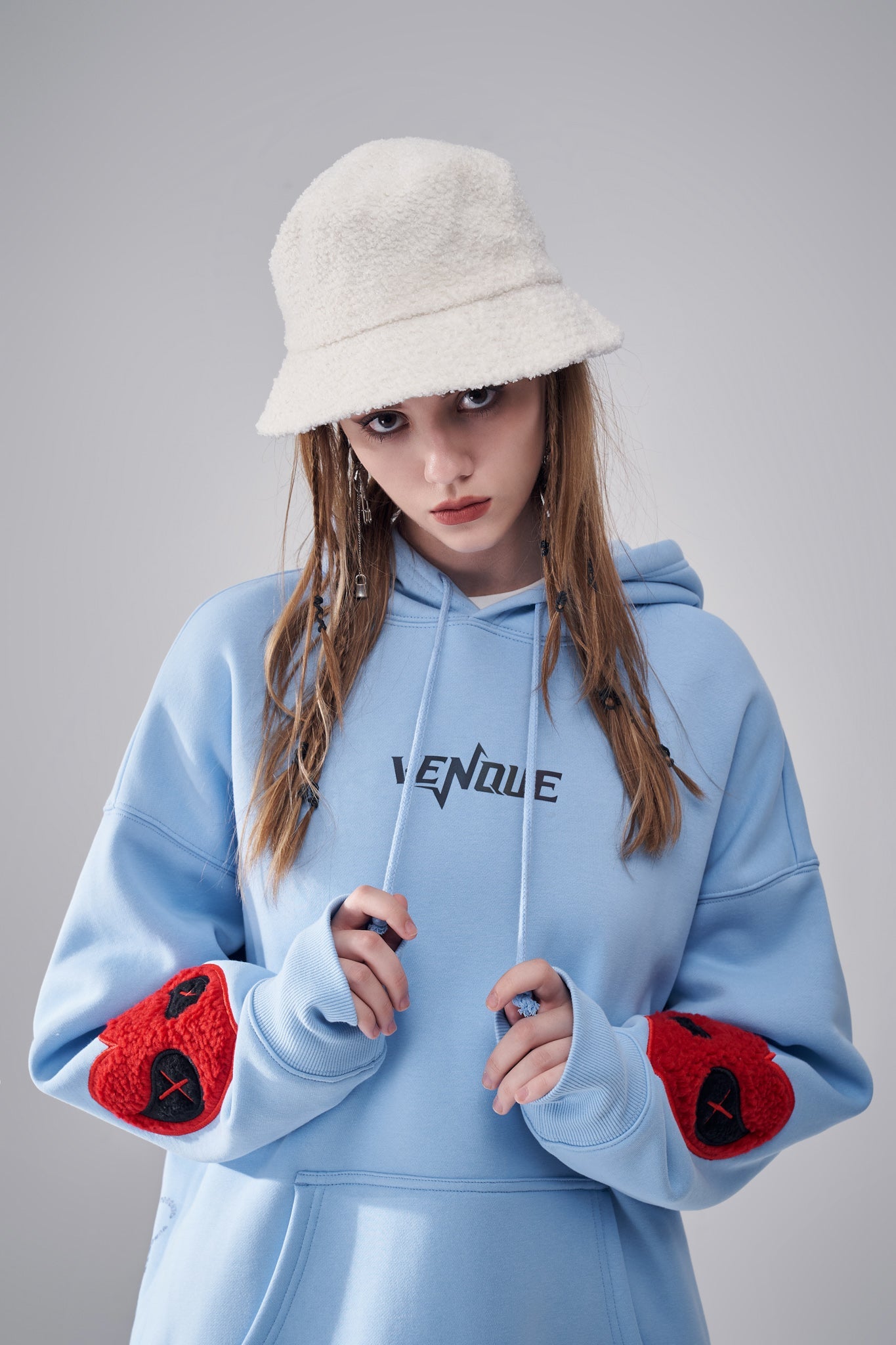 "Amoo Love" Heart Logo Hoodie by Amoo