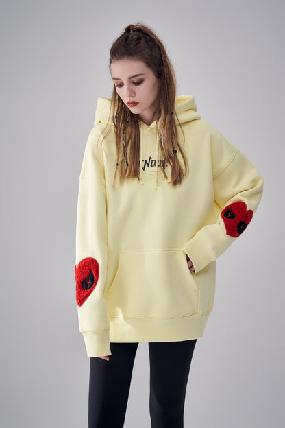 "Amoo Love" Heart Logo Hoodie by Amoo