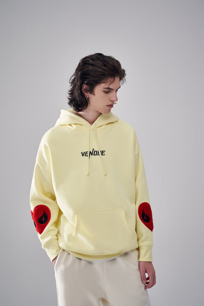 "Amoo Love" Heart Logo Hoodie by Amoo