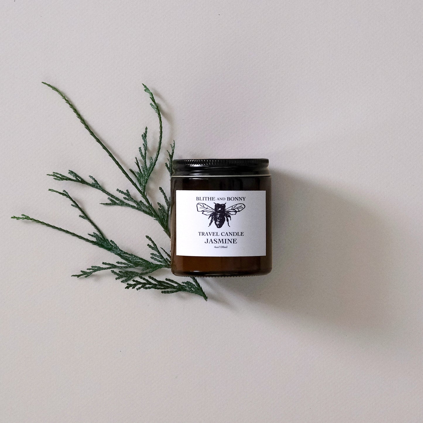 Travel Candle by Blithe and Bonny