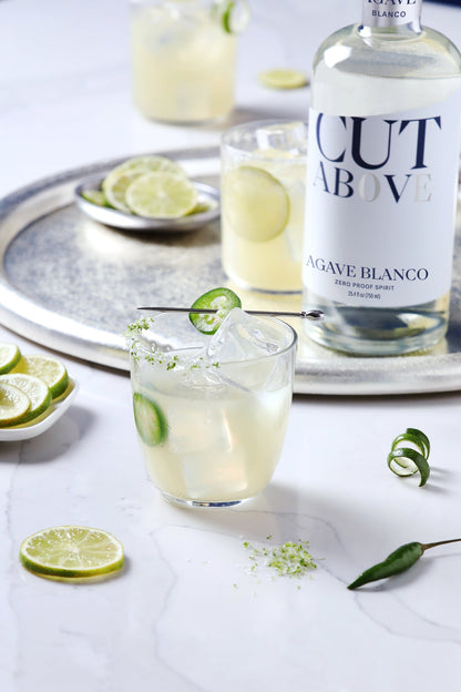 Zero Proof Agave Blanco Tequila by Cut Above Spirits