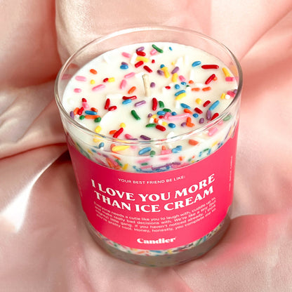 I LOVE YOU MORE THAN ICE CREAM CANDLE by Shop Ryan Porter