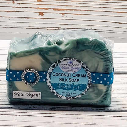 VEGAN Coconut Cream Silk Soap by Handmade Natural Beauty